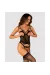 ♥ Setilla Korsett & Ouvert Tanga Schwarz von Obsessive ♥