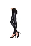 Leggings Im Wetlook Schwarz von Music Legs kaufen - Fesselliebe