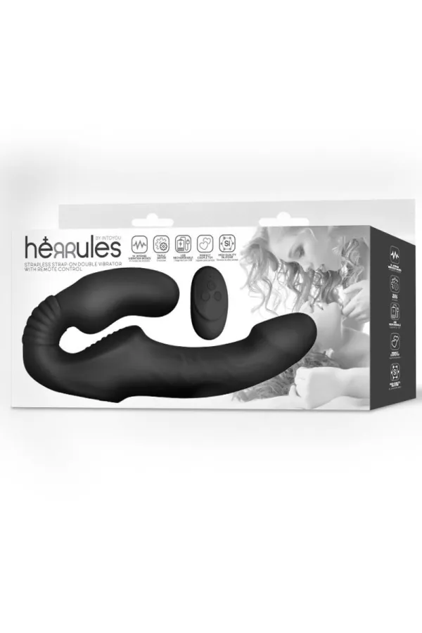 Strapless Strapon Doppelvibrator Fernsteuerbar von Herrules kaufen - Fesselliebe