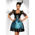 ♥ Dirndl Schwarz/Türkis ♥