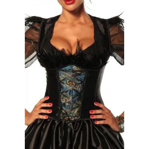 ♥ Dirndl Schwarz/Türkis ♥