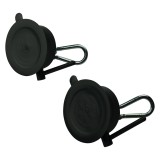 Bondage Points mit Saugnapf, Öse und Karabiner In Schwarz 2er Set | Fesselliebe.de