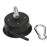 Bondage Points mit Saugnapf, Öse und Karabiner In Schwarz 4er Set | Fesselliebe.de