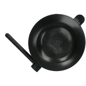 Bondage Points mit Saugnapf, Öse und Karabiner In Schwarz 4er Set