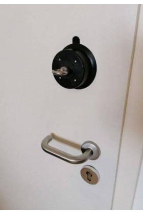 Bondage Points mit Saugnapf, Öse und Karabiner in schwarz 2er Set kaufen | Fesselliebe