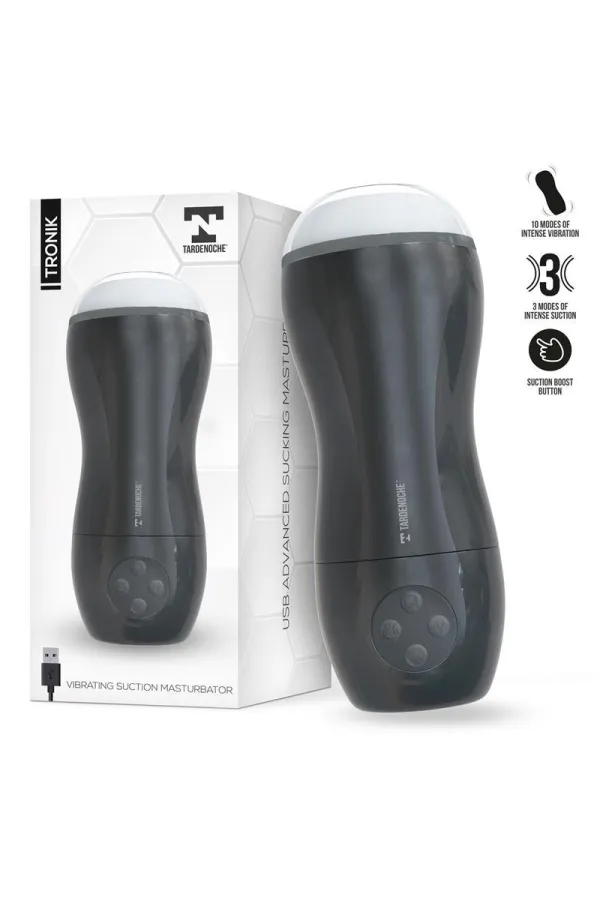 Tronik 2.0 Saug- und Vibrationsmasturbator USB von Tardenoche