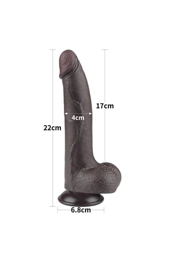 Sliding Skin Dual Layer Dildo 8,5" 22 X 4cm von Lovetoy kaufen - Fesselliebe