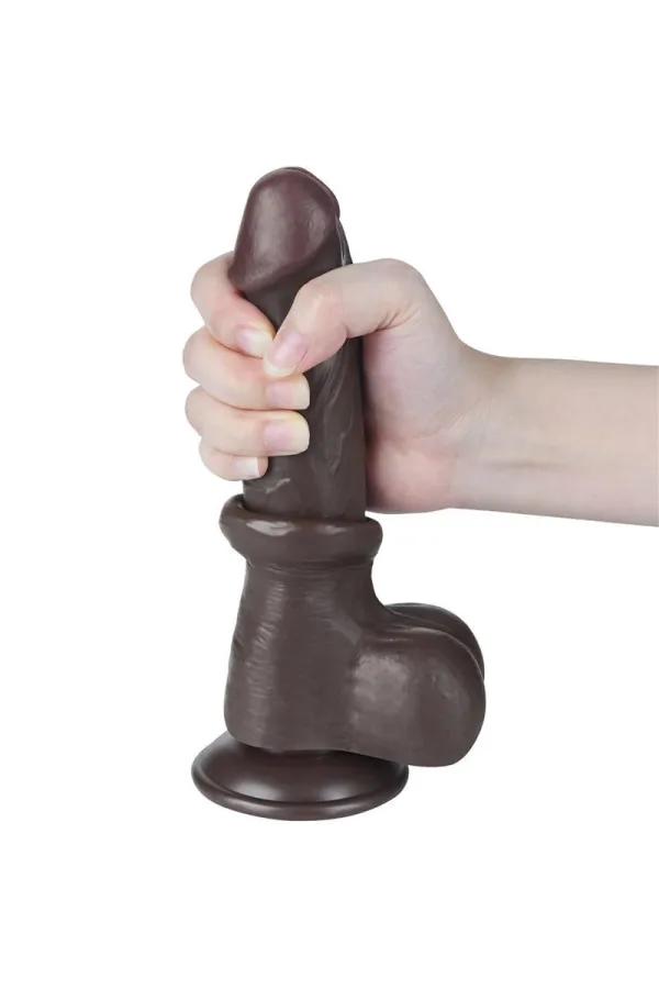 Sliding Skin Dual Layer Dildo 8" 20 X 3,9cm von Lovetoy kaufen - Fesselliebe