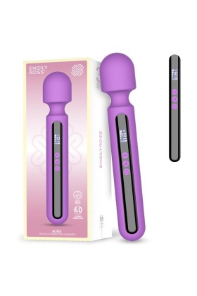 Aura Wand Massager mit digitalem LED-Bildschirm, groß und leistungsstark 29,5 cm von Digital kaufen | Fesselliebe