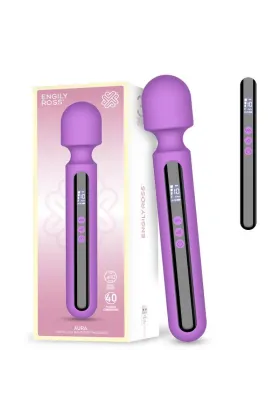 Aura Wand Massager mit digitalem LED-Bildschirm, groß und leistungsstark 29,5 cm von Digital