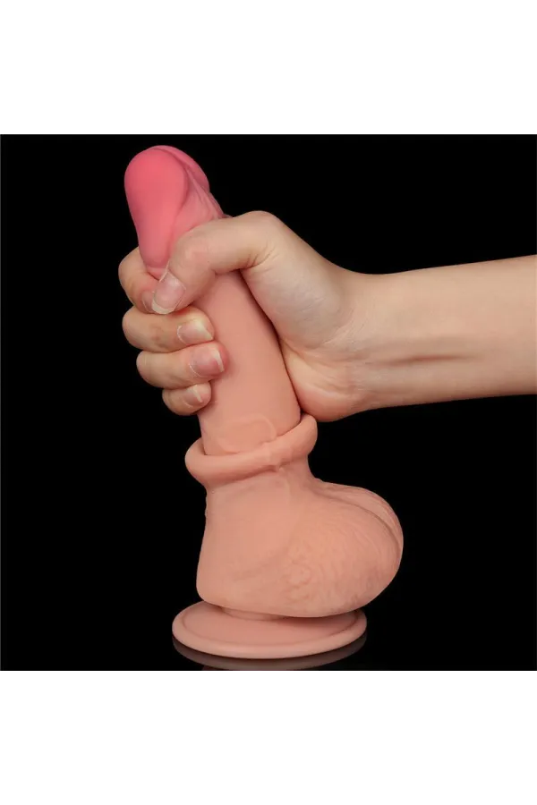 Sliding Skin Dual Layer Dildo 7,5" 19,5 X 3,5 Cm von Lovetoy kaufen - Fesselliebe