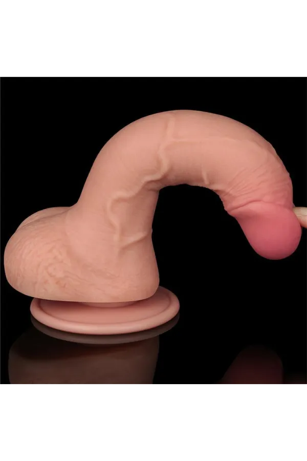 Sliding Skin Dual Layer Dildo 7,5" 19,5 X 3,5 Cm von Lovetoy kaufen - Fesselliebe