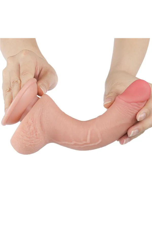 Sliding Skin Dual Layer Dildo 7,5" 19,5 X 3,5 Cm von Lovetoy kaufen - Fesselliebe