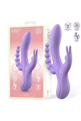 Lindsay Vibe mit Analkette Flüssigsilikon Unibody Flexibel 2 Motoren von Engily Ross