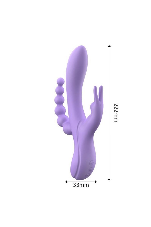 Lindsay Vibe mit Analkette Flüssigsilikon Unibody Flexibel 2 Motoren von Engily Ross kaufen | Fesselliebe