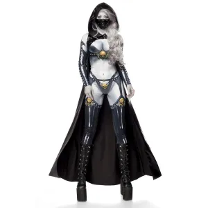 ♥ Lady Death (KOMPLETTSET) Grau/Schwarz von Mask Paradise ♥