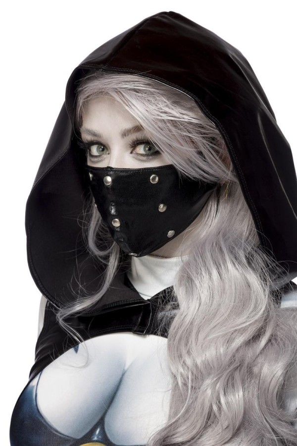 ♥ Lady Death (komplettset) Grau/Schwarz von Mask Paradise ♥ kaufen | Fesselliebe