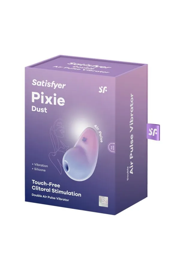 Pixie Dust Klitorissauger mit Vibration Violett/Rosa von Satisfyer kaufen - Fesselliebe