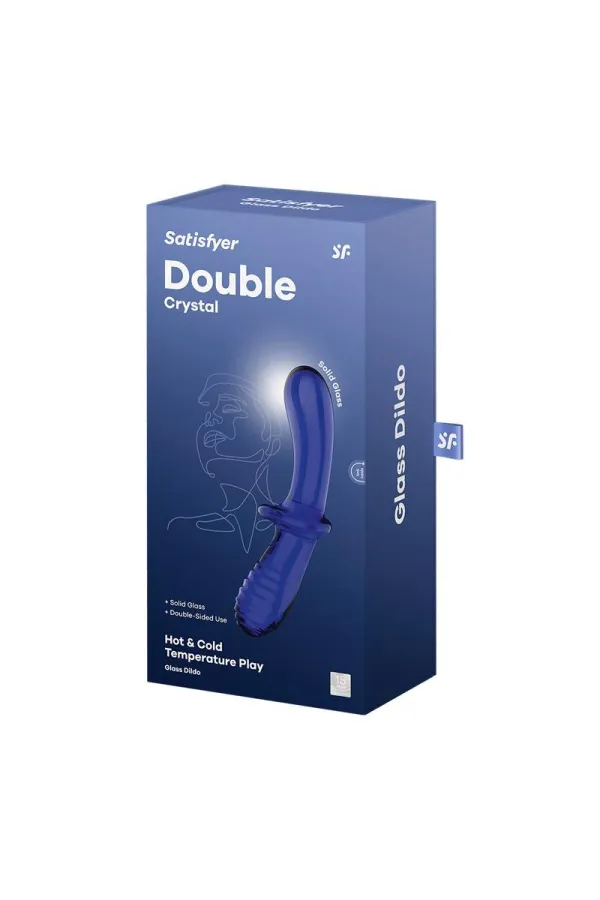 Stiulator Double Crystal Hot And Cold Blue von Satisfyer kaufen - Fesselliebe