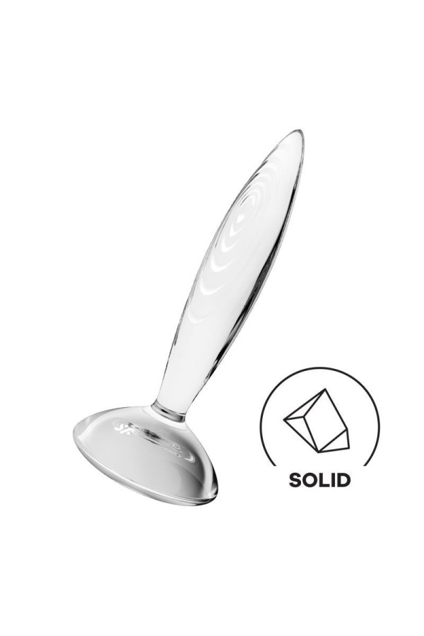 Butt Plug Sparkling Crystal heiß und kalt klar von Satisfyer kaufen | Fesselliebe