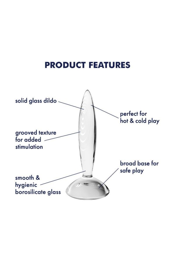 Butt Plug Sparkling Crystal heiß und kalt klar von Satisfyer kaufen | Fesselliebe