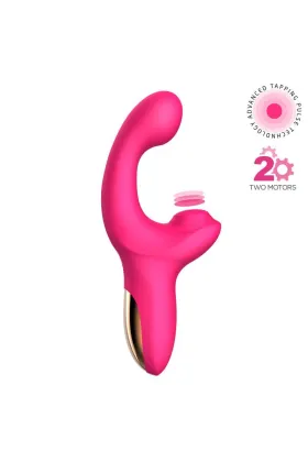 Volse Dreifachfunktionsvibrator mit Finger- und Pulsationsklopfen von Action