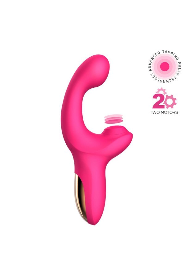 Volse Dreifachfunktionsvibrator mit Finger- und Pulsationsklopfen von Action kaufen | Fesselliebe