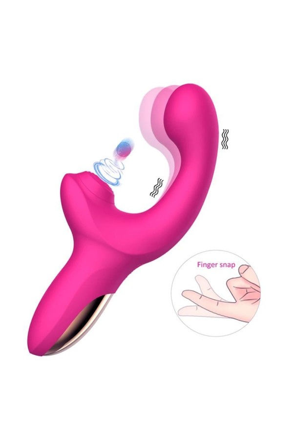 Volse Dreifachfunktionsvibrator mit Finger- und Pulsationsklopfen von Action kaufen | Fesselliebe