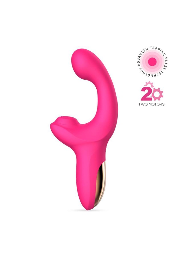 Volse Dreifachfunktionsvibrator mit Finger- und Pulsationsklopfen von Action kaufen | Fesselliebe