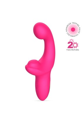 Volse Dreifachfunktionsvibrator mit Finger- und Pulsationsklopfen von Action kaufen | Fesselliebe