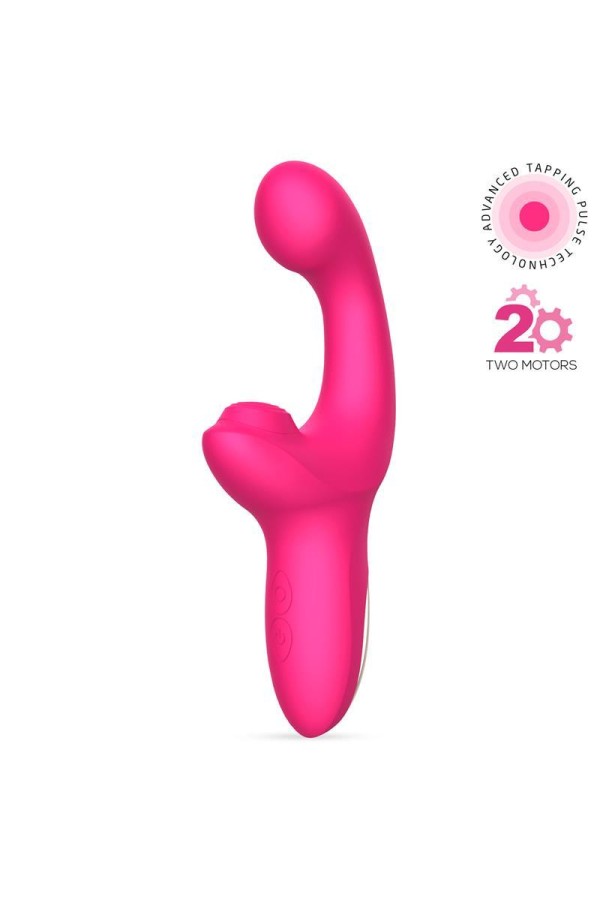 Volse Dreifachfunktionsvibrator mit Finger- und Pulsationsklopfen von Action kaufen | Fesselliebe