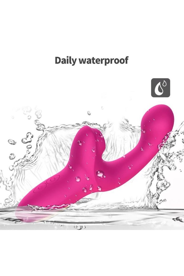 Volse Dreifachfunktionsvibrator mit Finger- und Pulsationsklopfen von Action kaufen | Fesselliebe