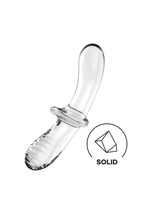 Stimulator Double Crystal heiß und kalt klar von Satisfyer kaufen | Fesselliebe