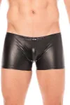 Schwarze Wetlook-Boxer 2008-67 von Look Me kaufen - Fesselliebe