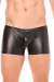 ♥ Schwarze Wetlook-Boxer 2008-67 von Look Me ♥