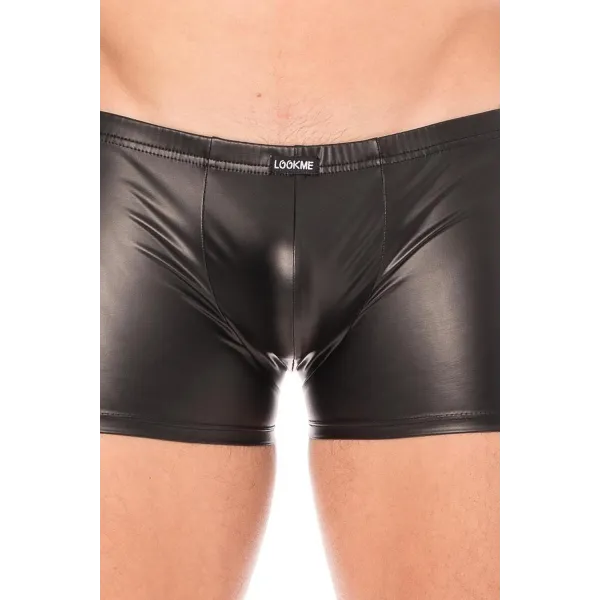 ♥ Schwarze Wetlook-Boxer 2008-67 von Look Me ♥ kaufen | Fesselliebe