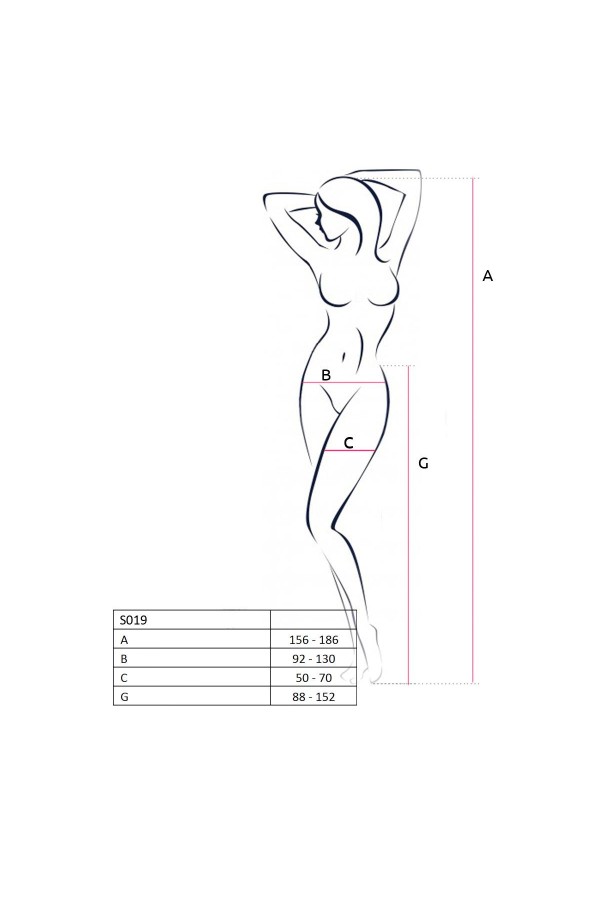 ♥ Strumpfhose Ouvert Schwarz S019 von Passion-Exklusiv ♥ kaufen | Fesselliebe