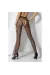 ♥ Strumpfhose Ouvert Schwarz S019 von Passion-Exklusiv ♥