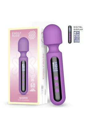 Whisper Wand Massager mit gigantischem LED-Bildschirm 17 cm von Digital