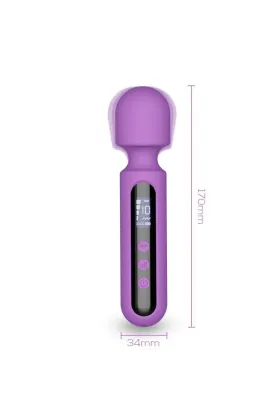 Whisper Wand Massager mit gigantischem LED-Bildschirm 17 cm von Digital