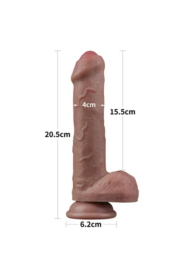 Doppelschichtdildo 8" 20,5 X 4 Cm von Lovetoy kaufen - Fesselliebe