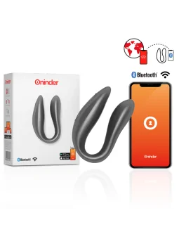 Oninder – Lisboa G-Spot Stimulator & Klitoris Schwarz – mit Kostenloser App von Oninder kaufen - Fesselliebe