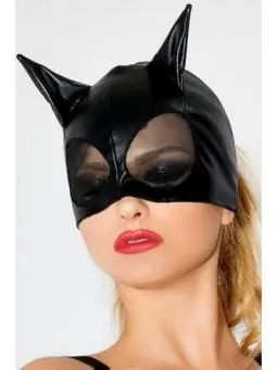 Schwarze Katzenmaske Mk 01 von Meseduce kaufen - Fesselliebe