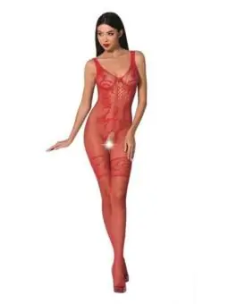 ♥ Roter Ouvert Bodystocking Bs014 von Passion ♥