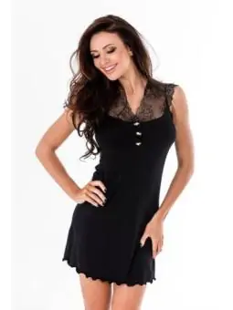 Schwarzes Nachtkleid Melani von Hamana Dessous kaufen - Fesselliebe