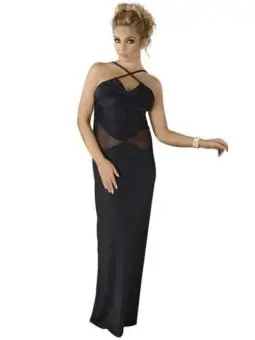 Schwarzes Langes Kleid M/1068 von Andalea kaufen - Fesselliebe