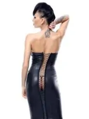 Schwarzes Kleid Ellen von Demoniq Hard Candy Collection kaufen - Fesselliebe