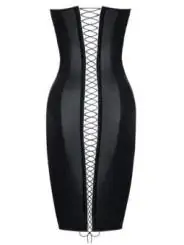 Schwarzes Kleid Ellen von Demoniq Hard Candy Collection