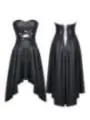 Schwarzes Kleid De438 von Demoniq Hard Candy Collection