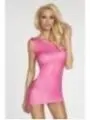 Pinkes Wetlook-Kleid Cb208 von 7-Heaven kaufen - Fesselliebe